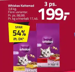 Fleggaard Whiskas Kattemad erbjuda