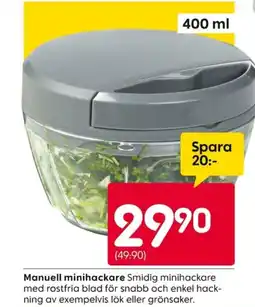 Rusta Manuell minihackare erbjuda