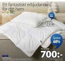 JYSK KEISAREN fibertäcke erbjuda