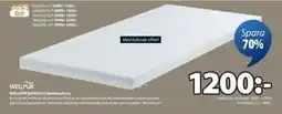 JYSK WELLPUR BOKSELVI bäddmadrass erbjuda