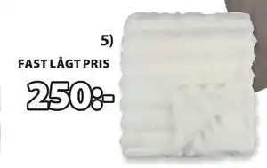 JYSK FJELLPRYD pläd erbjuda