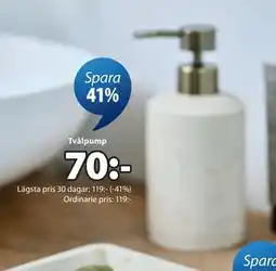 JYSK TORUP tvålpump erbjuda