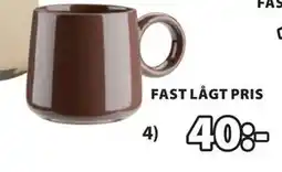 JYSK MELVIN mugg erbjuda