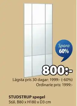JYSK STUDSTRUP spegel erbjuda