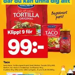 City Gross Taco erbjuda