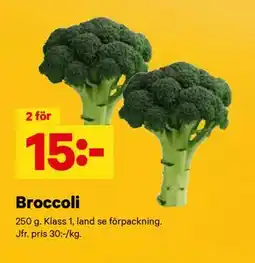 City Gross Broccoli erbjuda