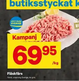 City Gross Fläskfärs erbjuda