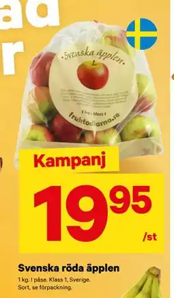 City Gross Svenska röda äpplen erbjuda