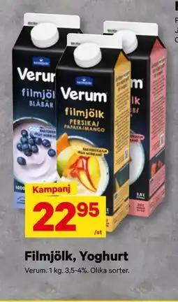 City Gross Filmjölk, Yoghurt erbjuda