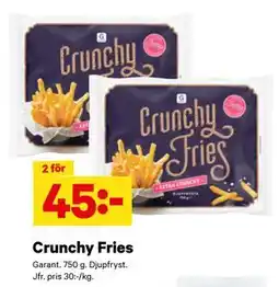 City Gross Crunchy Fries erbjuda