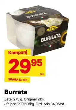 City Gross Burrata erbjuda