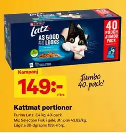 City Gross Kattmat portioner erbjuda