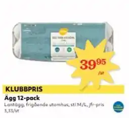Hemköp Ägg 12-pack erbjuda