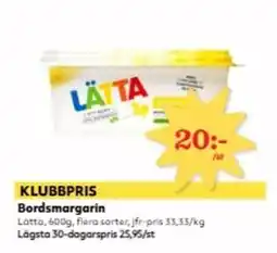 Hemköp LÄTTA Bordsmargarin erbjuda