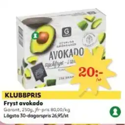 Hemköp Garant Fryst avokado erbjuda