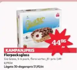 Hemköp Sia Glass Flerpacksglass erbjuda