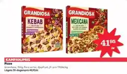 Hemköp Grandiosa Pizza erbjuda