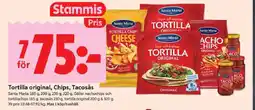 ICA Kvantum Santa Maria Tortilla original, Chips, Tacosås erbjuda