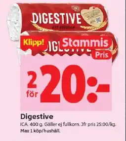 ICA Kvantum ICA Digestive erbjuda