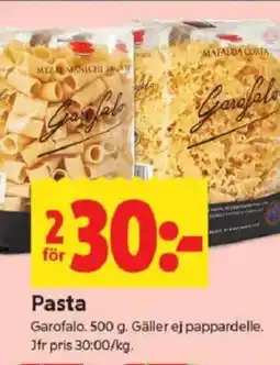 ICA Kvantum Garofalo Pasta erbjuda