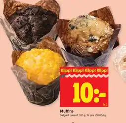 ICA Kvantum Muffins erbjuda