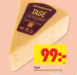 ICA Kvantum Wernerssons Tage erbjuda