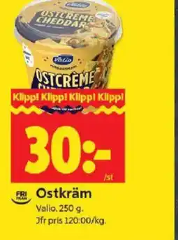 ICA Kvantum Valio Ostkräm erbjuda