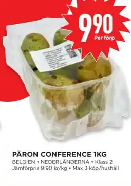 Willys Päron conference erbjuda