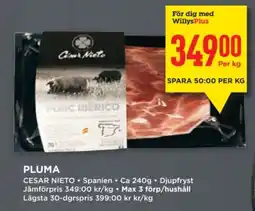 Willys Pluma erbjuda