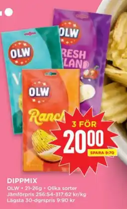 Willys OLW Dippmix erbjuda