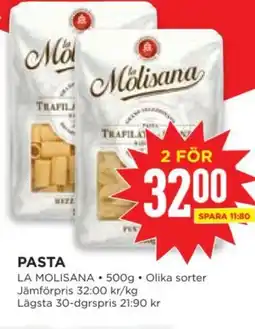 Willys LA MOLISANA Pasta erbjuda