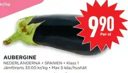 Willys Aubergine erbjuda