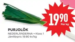 Willys Purjolök erbjuda