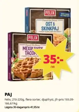 Tempo FELIX Paj erbjuda