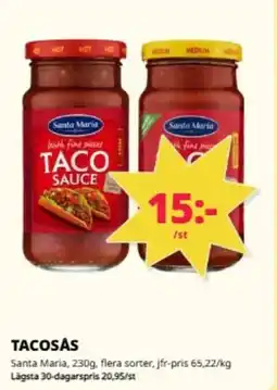Tempo Santa Maria Tacosas erbjuda