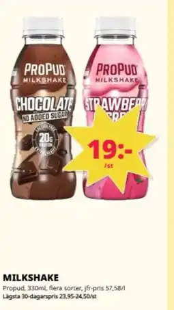 Tempo PROPUD Milkshake erbjuda