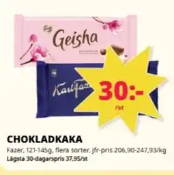 Tempo Fazer Chokladkaka erbjuda