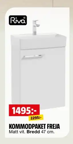 Bauhaus KOMMODPAKET FREJA erbjuda