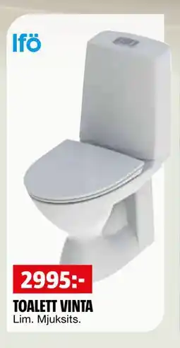 Bauhaus TOALETT VINTA erbjuda