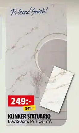 Bauhaus KLINKER STATUARIO erbjuda