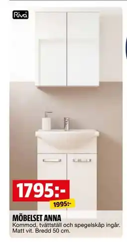 Bauhaus MÖBELSET ANNA erbjuda