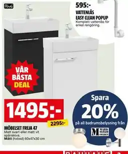 Bauhaus Spara 20%. på all badrumsbelysning från erbjuda