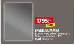 Bauhaus SPEGEL GLIMMRA erbjuda