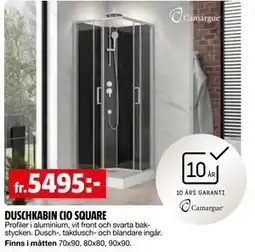 Bauhaus DUSCHKABIN CIO SQUARE erbjuda