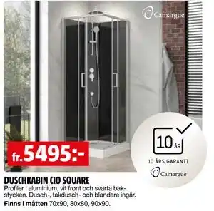 DUSCHKABIN CIO SQUARE