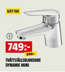 Bauhaus TVÄTTSTÄLLSBLANDARE DYNAMIC MINI erbjuda