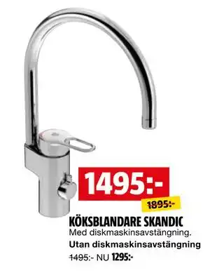 Bauhaus KÖKSBLANDARE SKANDIC erbjuda