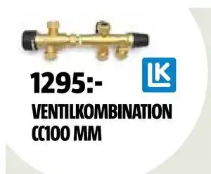 Bauhaus VENTILKOMBINATION CC100 MM erbjuda