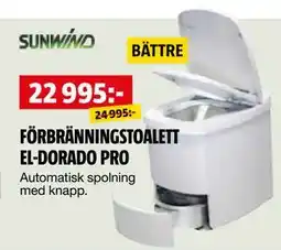 Bauhaus FÖRBRÄNNINGSTOALETT EL-DORADO PRO erbjuda