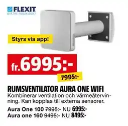 Bauhaus RUMSVENTILATOR AURA ONE WIFI erbjuda